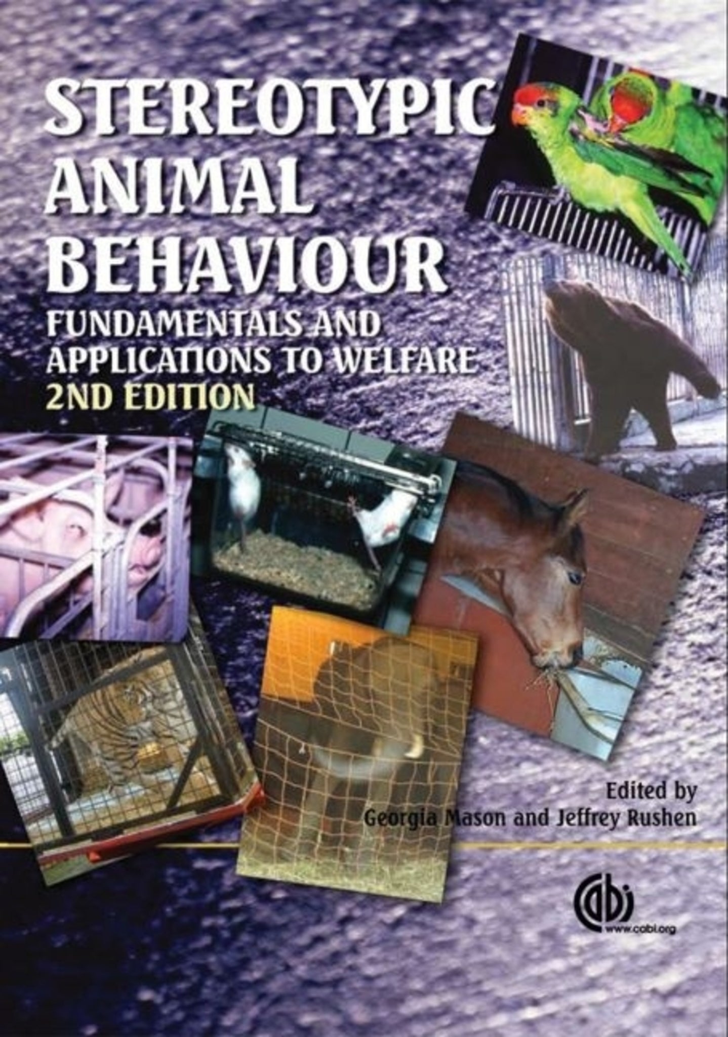 Cover image for Stereotypic Animal Behaviour ISBN 9781845934651